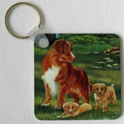 Toller 1A-B Key tag-ring Toller 1A key ring-side1